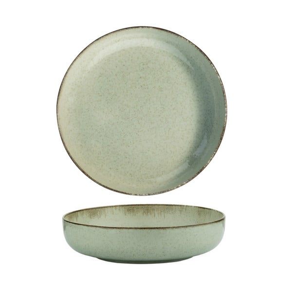 24-częściowy zestaw zielonych porcelanowych naczyń Kütahya Porselen Pearl-image-3