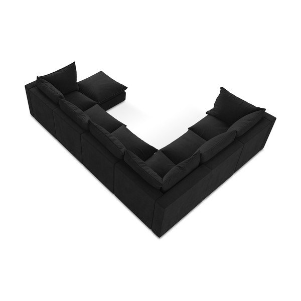 Czarny narożnik (lewostronny/w kształcie litery U) Manao – Makamii-image-3