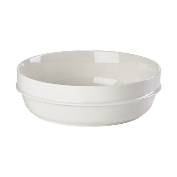 Kremowa porcelanowa miska na zupę 900 ml Eau – Zone