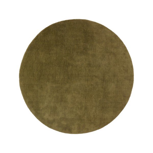 Zielony okrągły dywan ø 200 cm Empuries – Kave Home