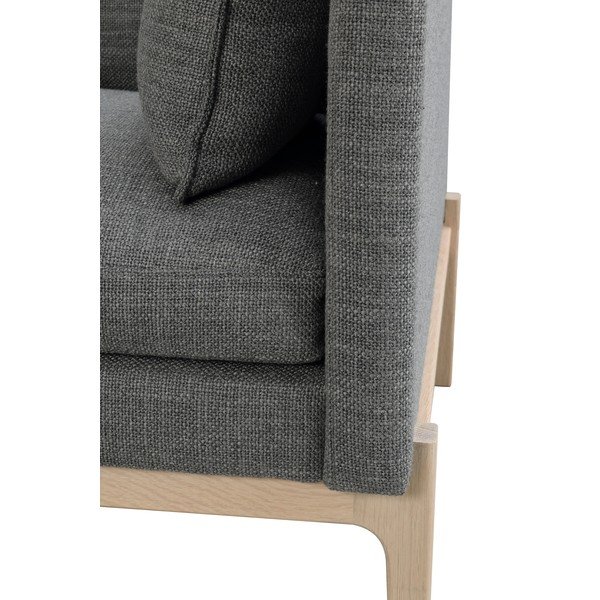 Ciemnoszara sofa Rowico Ness-image-1