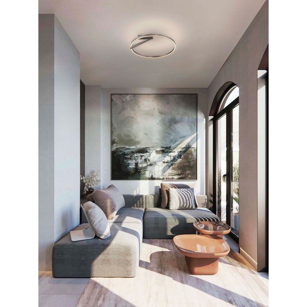 Aluminiowa lampa sufitowa LED ze ściemniaczem w kolorze srebra Tilia – Nova Luce-image-1