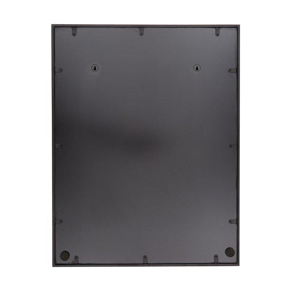 Lustro ścienne z czarną metalową ramą Westwing Collection Clarita, 70x90 cm-image-1