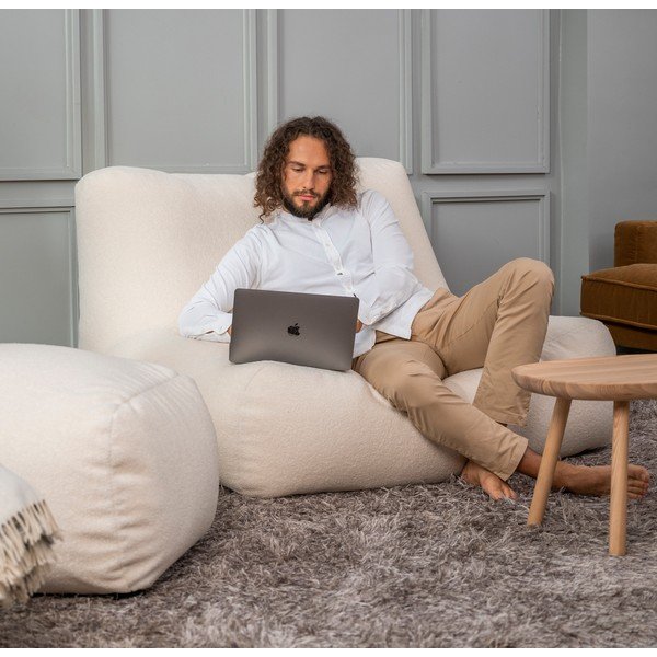 Brązowy worek do siedzenia Sofa Tube – SLOWDOWN-image-2