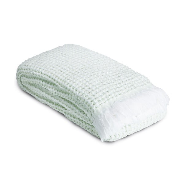 Ręcznik Whyte 100x160 cm, biało-miętowy