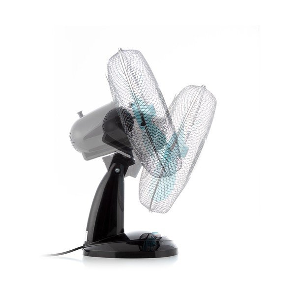 Czarny wentylator InnovaGoods Desk-image-2