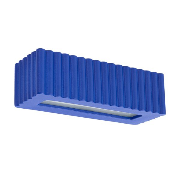 Niebieski kinkiet ceramiczny Rivena – Sollux