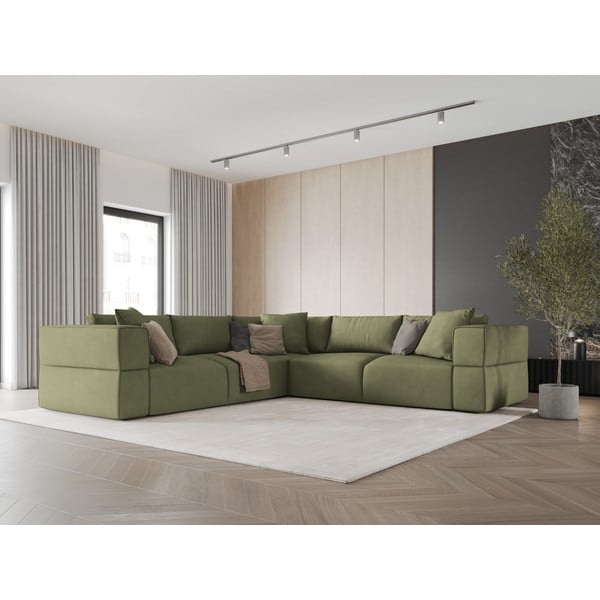 Jasnozielony narożnik (strona zmienna) Esther – Milo Casa-image-1