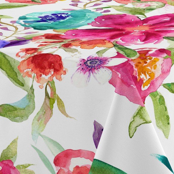 Bawełniany obrus Happy Friday Basic Pink Bloom, 225x150 cm-image-3
