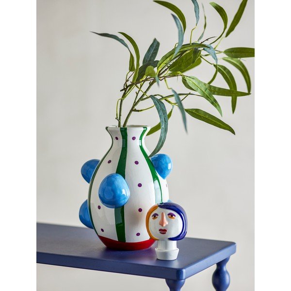 Ręcznie malowany wazon z dolomitu (wysokość 33 cm) Conneli – Bloomingville-image-1