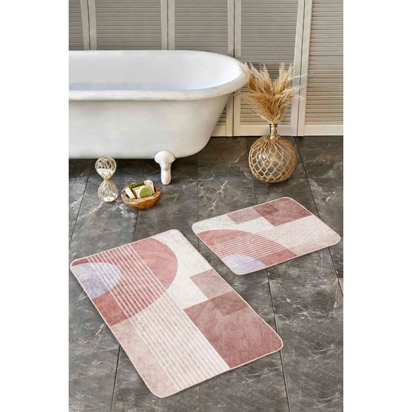 Aksamitne dywaniki łazienkowe zestaw 2 szt. 60x100 cm – Mila Home-image-3