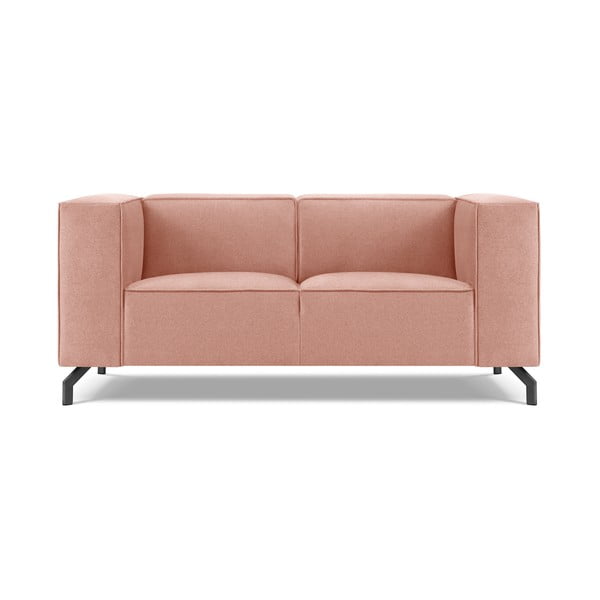 Różowa sofa Windsor & Co Sofas Ophelia, 170x95 cm