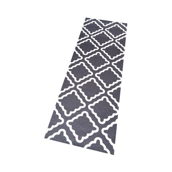 Granatowy chodnik winylowy Zala Living Amy, 47x140 cm-image-1