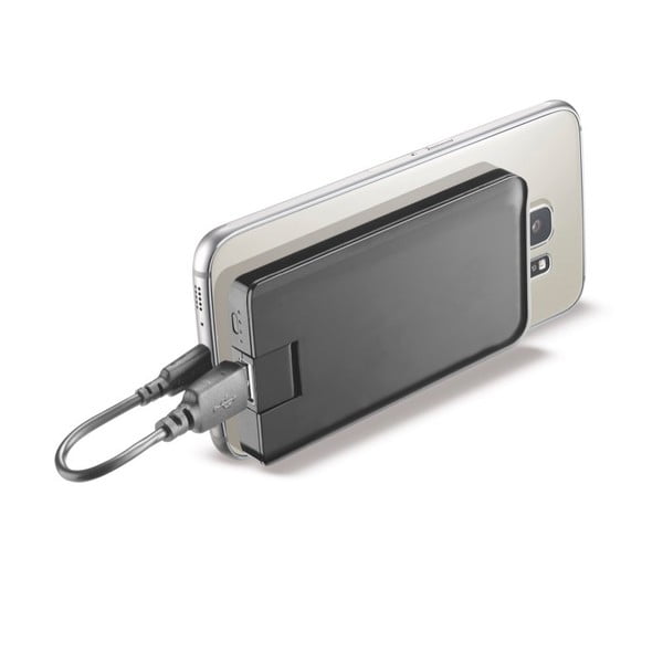 Przenośna ładowarka/powerbank CellularLine FREEPOWER Octopus z przyssawkami, 3000mAh, czarna-image-2