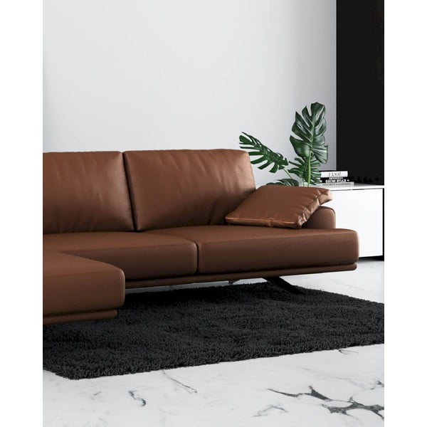 Koniakowy skórzany narożnik (lewostronny) Prado – MESONICA-image-4