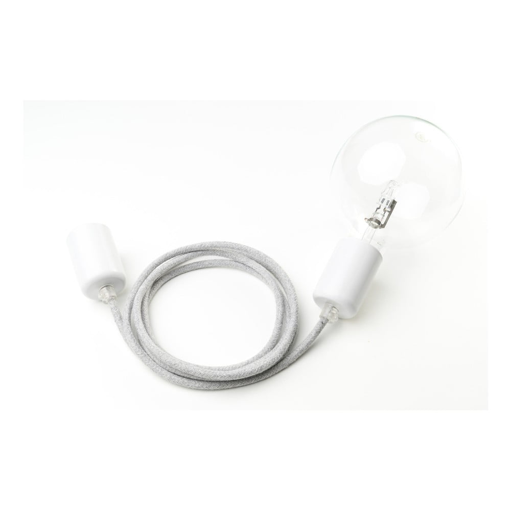 Lampa wisząca Kolorowe Kable Loft Metal Line Silvery Rock