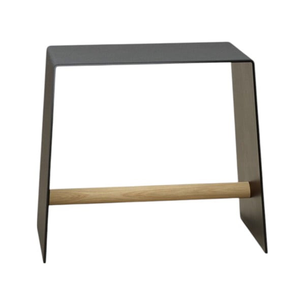 Czarny metalowy stołek Bull – LIND DNA-image-2