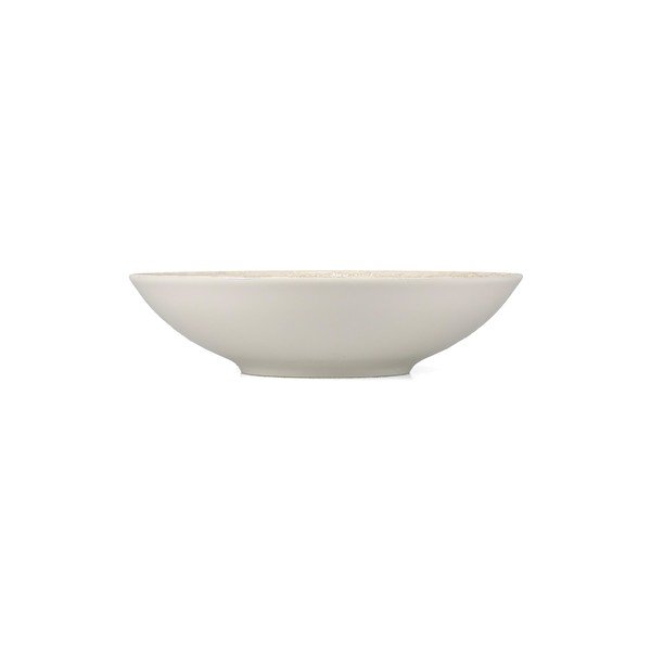 Jasnoszary głęboki porcelanowy talerz ø 21 cm Nuance – BonBistro-image-3