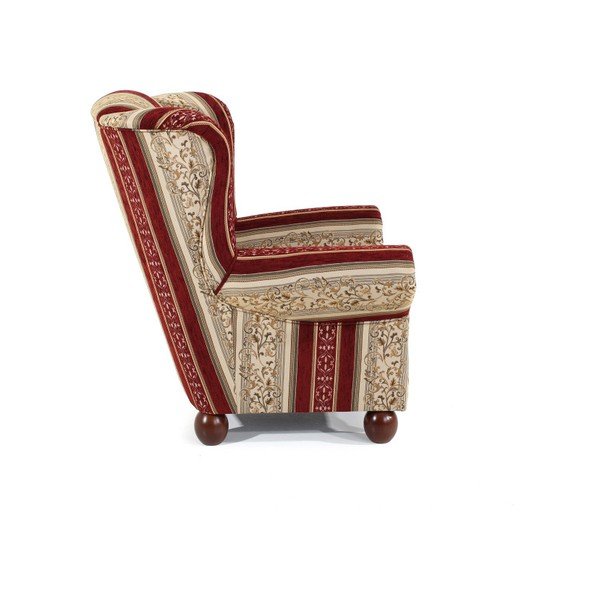 Czerwony fotel w kwiaty Max Winzer Monarch Chenille-image-4
