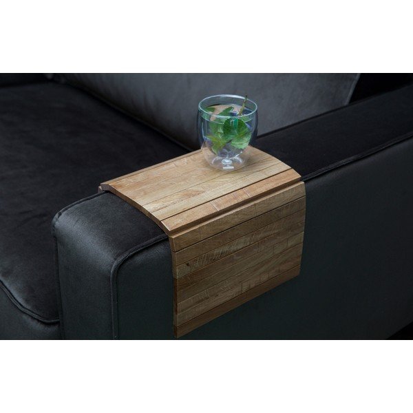 Drewniana elastyczna podkładka na podłokietnik sofy WOOOD Antique-image-1