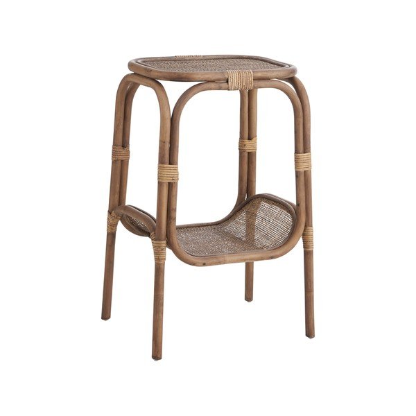 Rattanowy okrągły stolik ø 41 cm Magnolia – Ellos Home-image-4