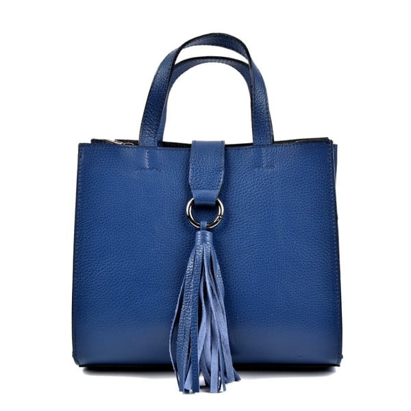 Niebieska torebka skórzana Roberta M Duro