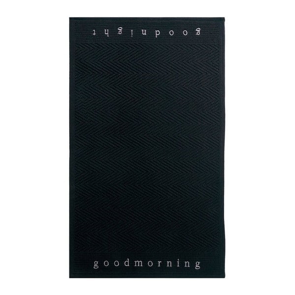 Dywanik łazienkowy Good Morning Black, 60x100 cm