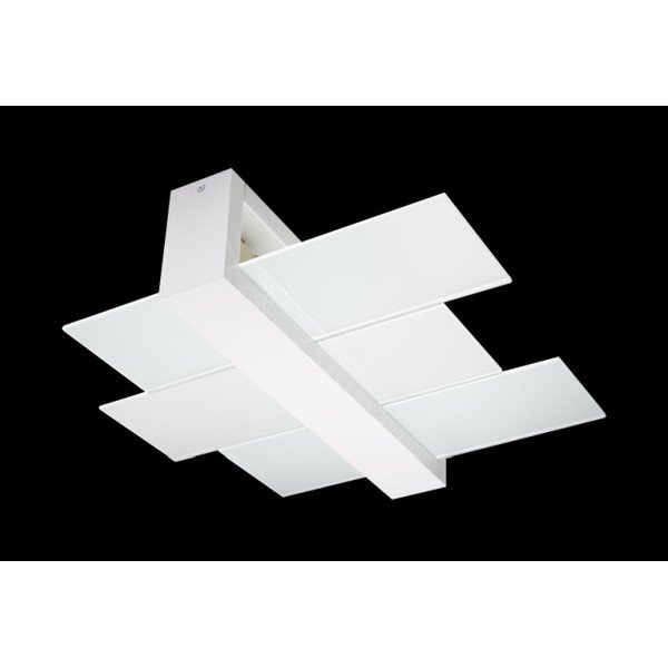 Biała lampa sufitowa Sollux Leda-image-1