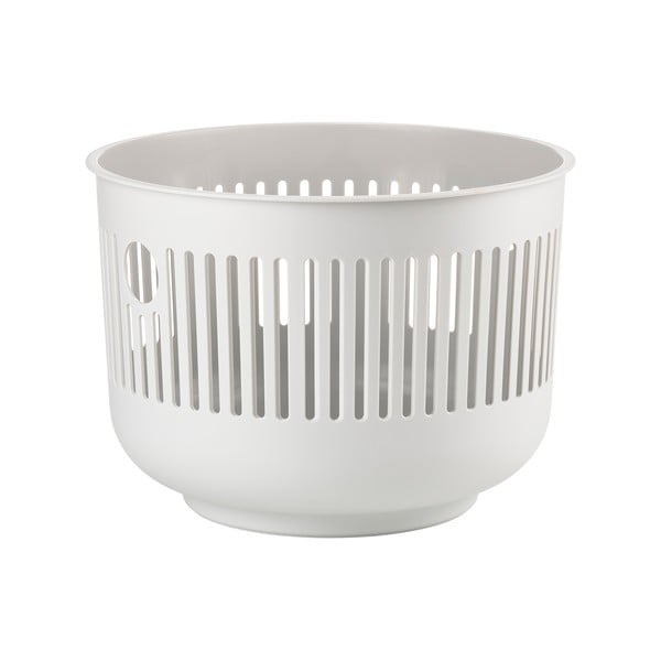 Jasnoszary plastikowy kosz na pranie 35 l Ume – Zone