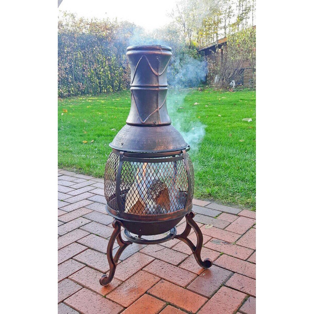 Żeliwne palenisko ø 50 cm – Garden Pleasure (zdjęcie 8)