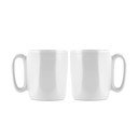 Białe kamionkowe kubki na espresso zestaw 2 szt. 80 ml Fuori – Vialli Design