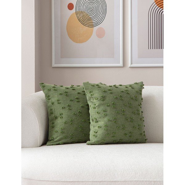 Poszewki na poduszki zestaw 2 szt. 43x43 cm Tuffet – Mioli Decor-image-3
