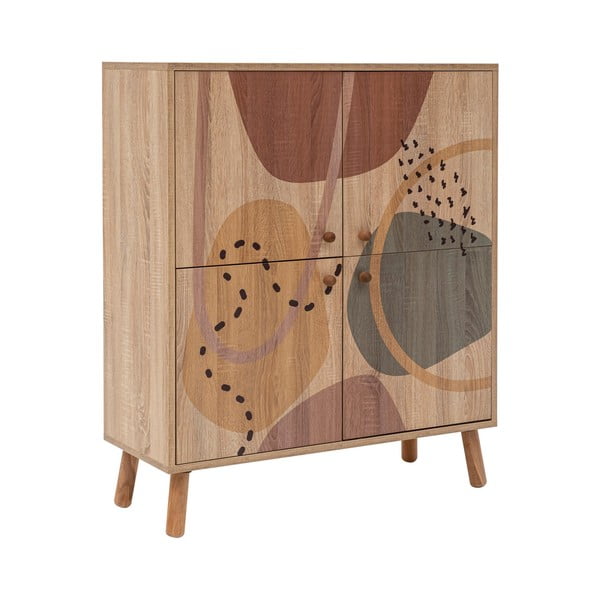 Szafka w dekorze dębu 95x111 cm Multilux – Kalune Design-image-2