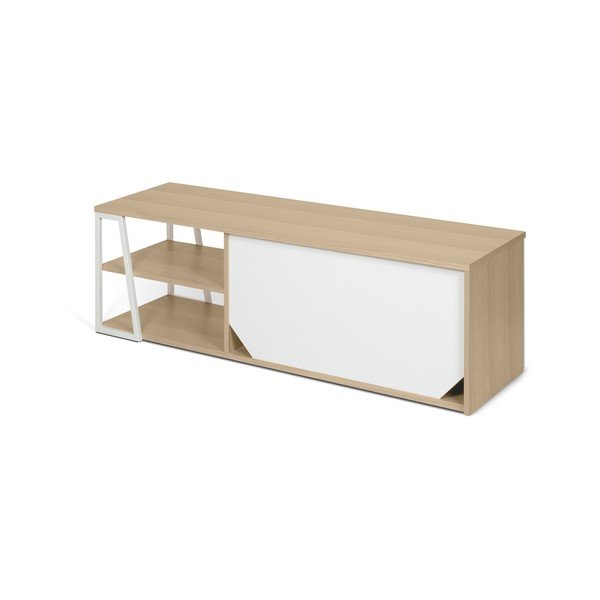 Biała szafka pod TV TemaHome Albi-image-4
