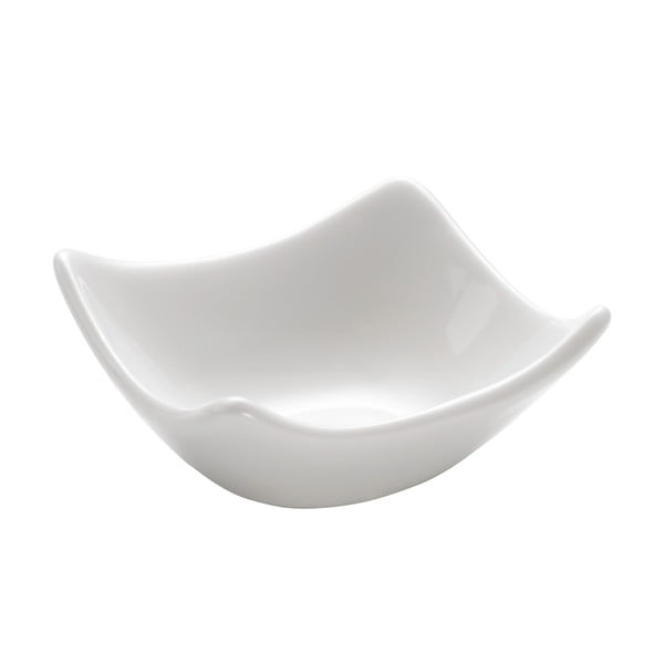 Biała porcelanowa miska Maxwell & Williams Basic Wave, 7,5x7,5 cm