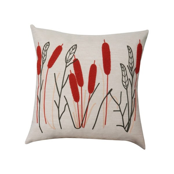 Lniana poduszka dekoracyjna 43x43 cm Straw – Mioli Decor