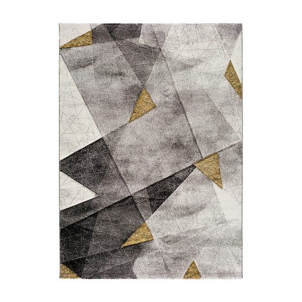 Szaro-żółty dywan Bianca Grey, 120x170 cm