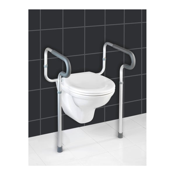 Uchwyt bezpieczeństwa do WC z regulowaną wysokością Wenko Secura-image-1