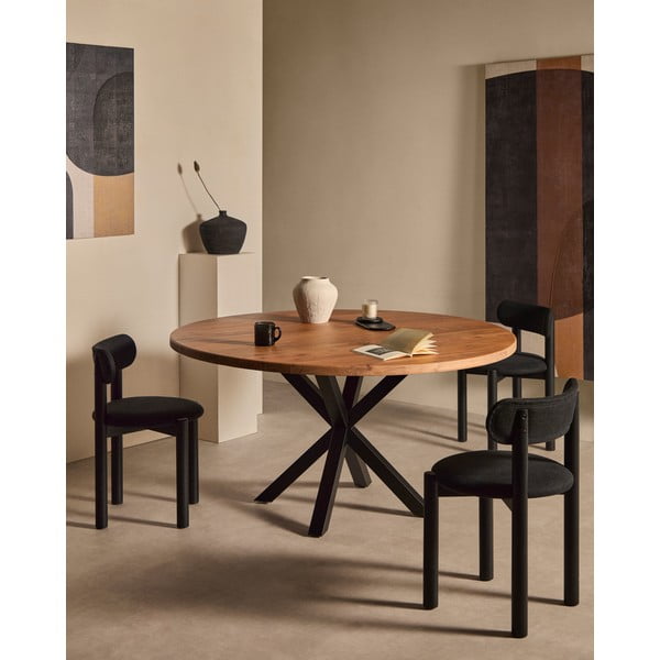 Stół z blatem z drewna akacjowego ø 150 cm Argo – Kave Home-image-1