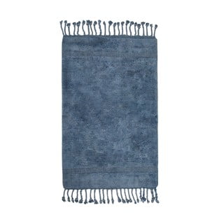 Niebieski bawełniany dywanik łazienkowy Foutastic Paloma, 70x110 cm