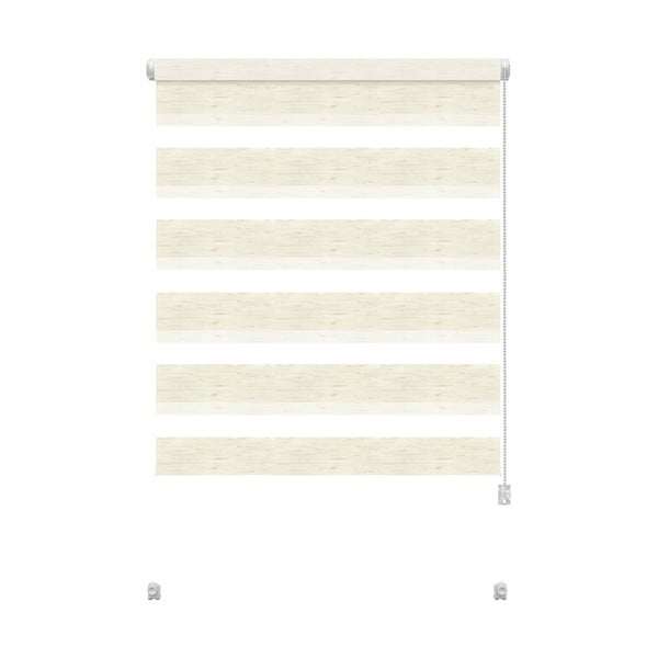 Roleta dzień i noc w naturalnym kolorze 57x150 cm Zebra Silvalin – Gardinia