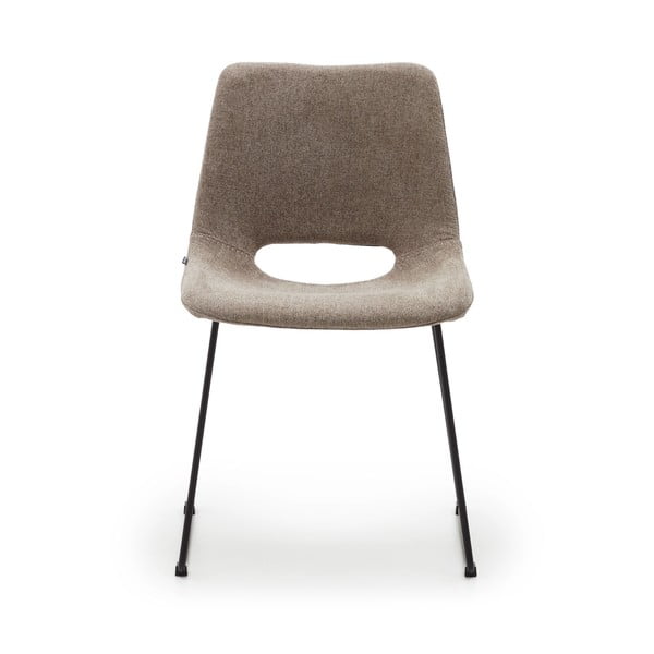 Jasnobrązowe krzesła zestaw 1 szt. Zahara – Kave Home-image-2