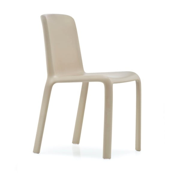 Beżowe krzesło Pedrali Snow