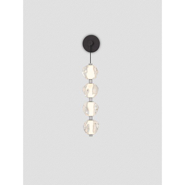 Metalowy kinkiet LED w kolorze matowej czerni Ifos – Nova Luce-image-3