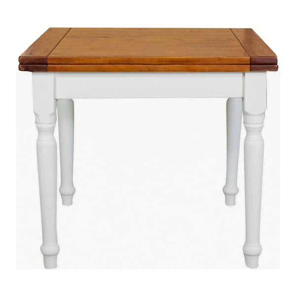 Biały stolik drewniany Biscottini Renee