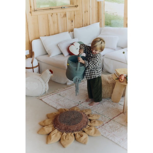 Szałwiowy tekstylny dziecięcy kosz na zabawki 51x26x38 cm Water Can – Lorena Canals-image-4