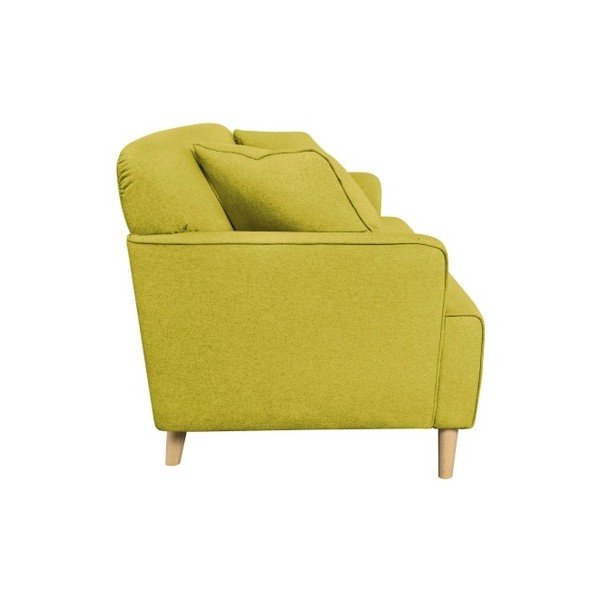 Żółta sofa 2-osobowa Kooko Home Funk-image-2