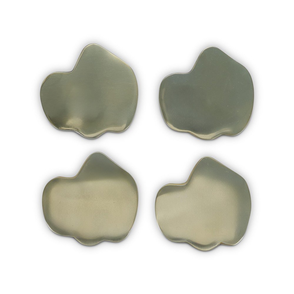 Metalowe podkładki zestaw 4 szt. w kolorze złota Charm – S|P Collection