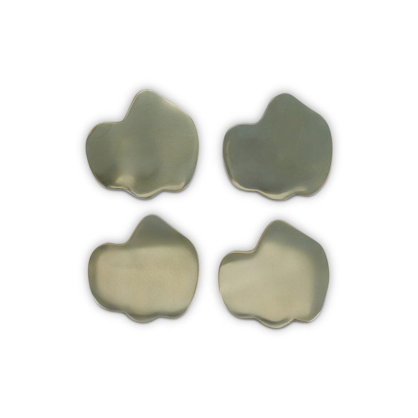 Metalowe podkładki zestaw 4 szt. w kolorze złota Charm – S|P Collection