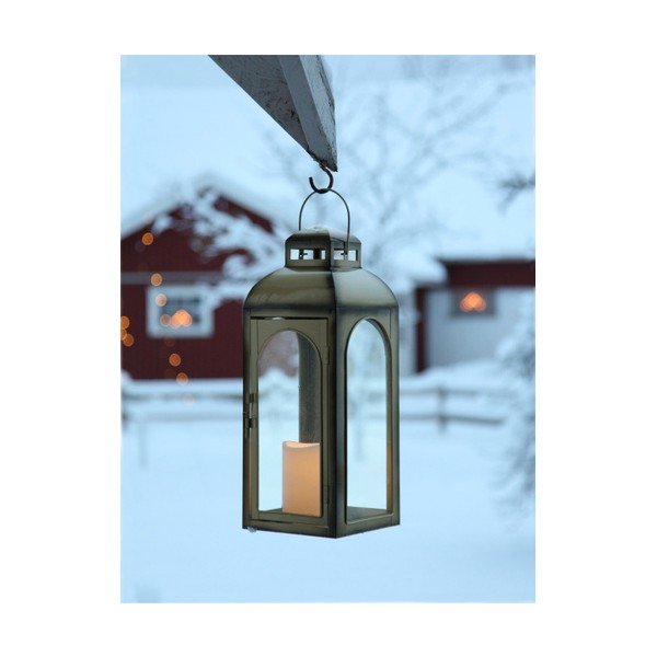 Brązowy lampion LED Best Season Miriam-image-3